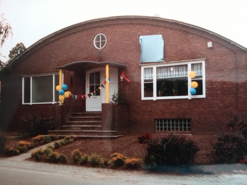 Het clubgebouw van GTTC aan de Atelierweg